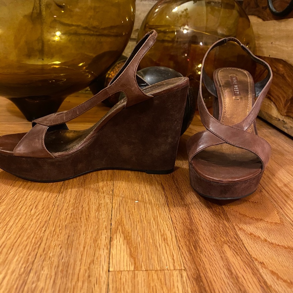 Nine West Platform Sandals!